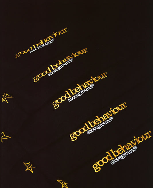 GOOD BEHAVIOUR UNIFORM HOODIE (BLACK)