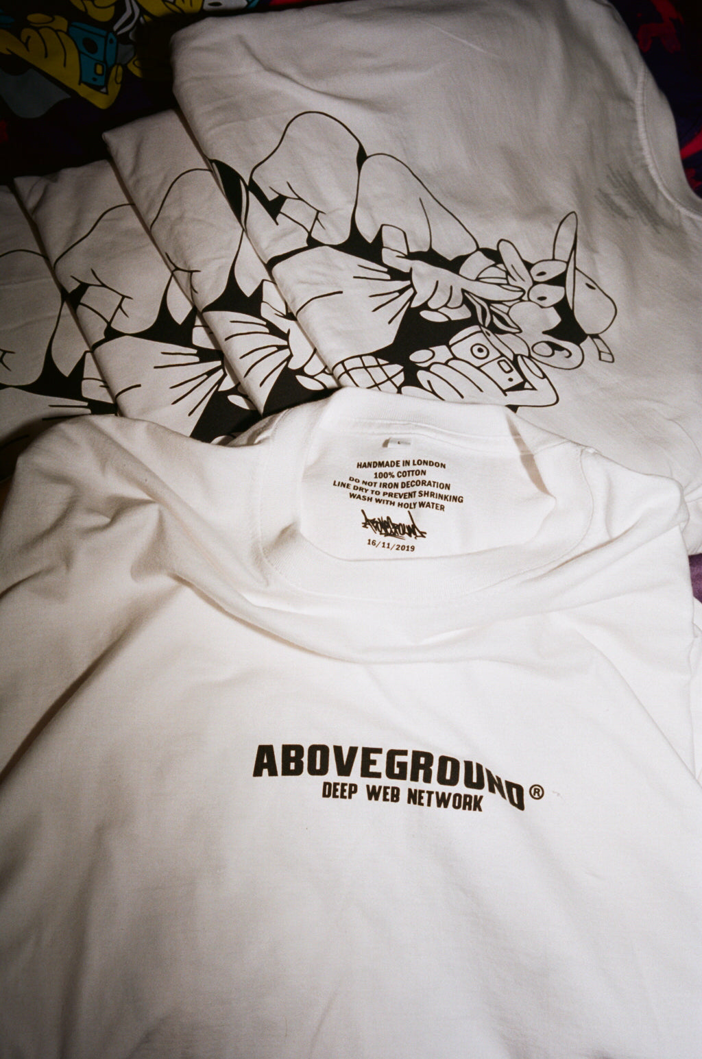DEEP WEB NETWORK T-SHIRT (WHITE)