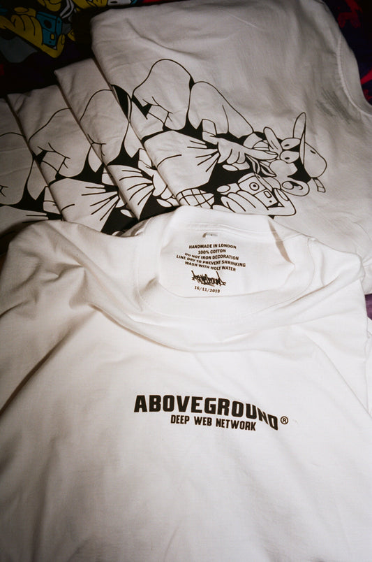 DEEP WEB NETWORK T-SHIRT (WHITE)